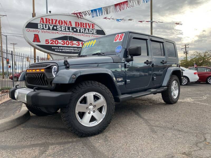 2008 Jeep Wrangler Unlimited for sale at Arizona Drive LLC in Tucson AZ