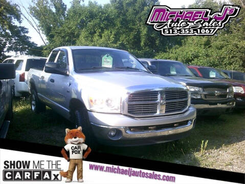 2007 Dodge Ram 1500 for sale at MICHAEL J'S AUTO SALES in Cleves OH