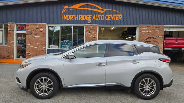 2018 Nissan Murano for sale at North Ridge Auto Center LLC in Madison, OH