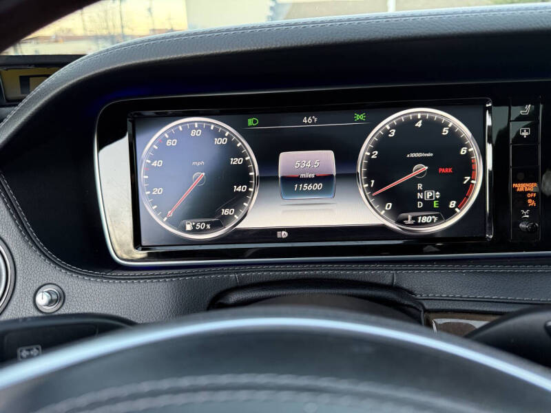 2016 Mercedes-Benz S-Class S 550 4MATIC