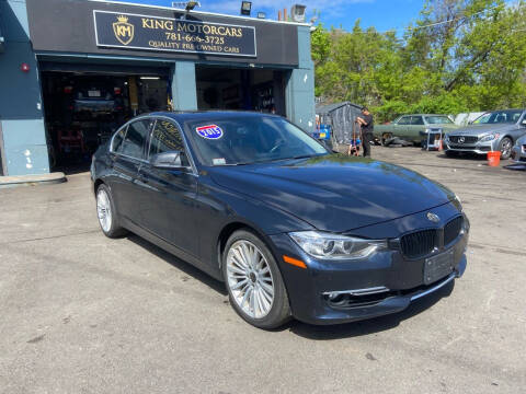 2015 BMW 3 Series for sale at King Motorcars in Saugus MA