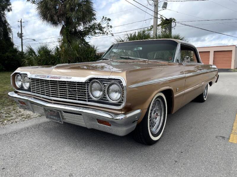1964 Chevrolet Impala for sale at American Classics Autotrader LLC in Pompano Beach FL