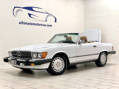 1987 Mercedes-Benz 560-Class for sale at ULTIMATE MOTORS in Midlothian VA