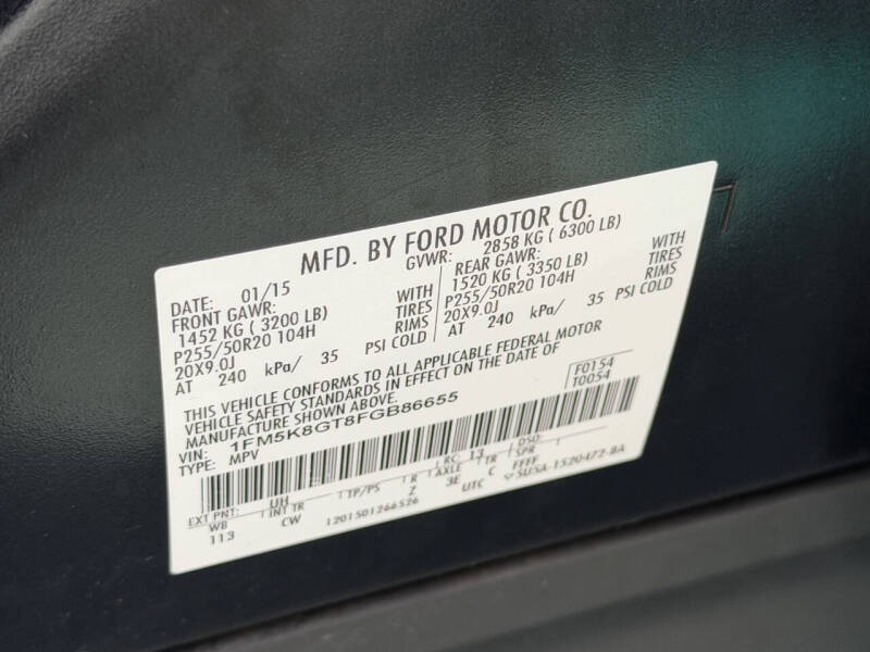 2015 Ford Explorer Sport