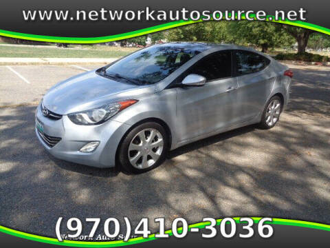 2012 Hyundai Elantra for sale at Network Auto Source in Loveland CO