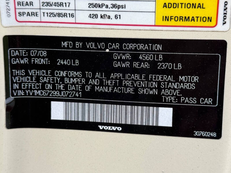 2009 Volvo C70 T5