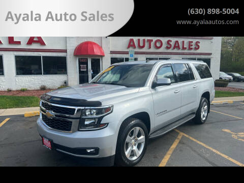 2015 Chevrolet Suburban for sale at Ayala Auto Sales in Aurora IL