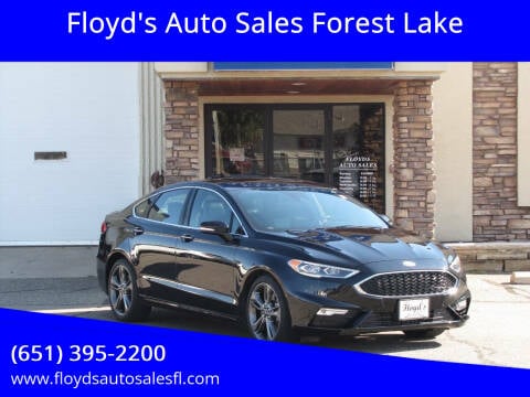 2019 Ford Fusion for sale at Floyd's Auto Sales Forest Lake in Forest Lake MN