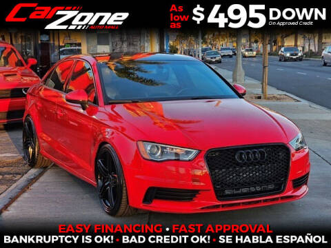 2015 Audi A3 for sale at Carzone Automall in South Gate CA