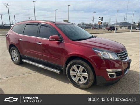 2014 Chevrolet Traverse for sale at Leman's Chevy City in Bloomington IL
