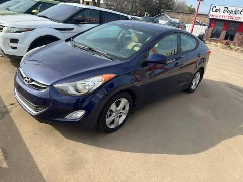2013 Hyundai Elantra for sale at CARDEPOT in Fort Worth TX