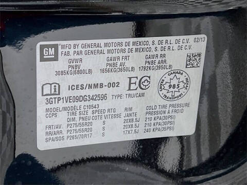 2013 GMC Sierra 1500 SLE