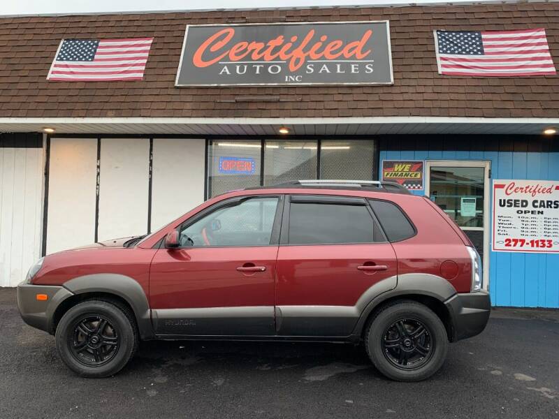 2005 Hyundai Tucson for sale at Certified Auto Sales, Inc in Lorain OH