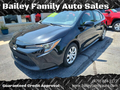 2021 Toyota Corolla for sale at Bailey Family Auto Sales in Lincoln AR