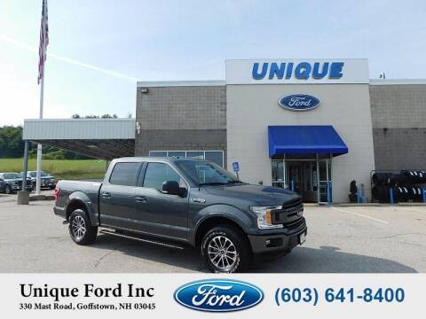 2018 Ford F-150 for sale at Unique Motors of Chicopee - Unique Ford in Goffstown NH