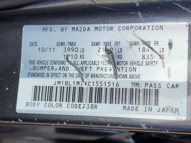 2012 Mazda MAZDA3 i Grand Touring