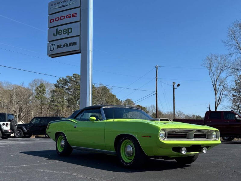 1970 Plymouth Cuda Convertible