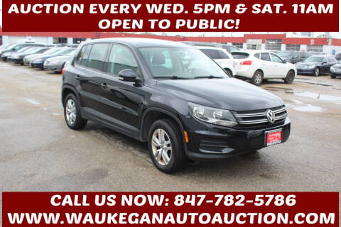 2012 Volkswagen Tiguan for sale at Waukegan Auto Auction in Waukegan IL