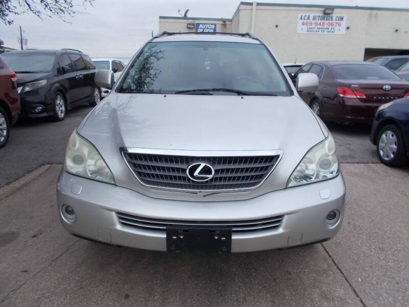 2006 Lexus RX 400h for sale at ACH AutoHaus in Dallas TX