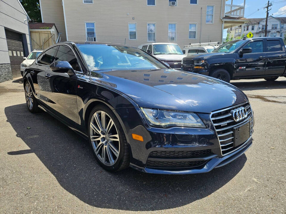 2012 Audi A7 for sale at RENOS AUTO SALES LLC in Waterbury, CT