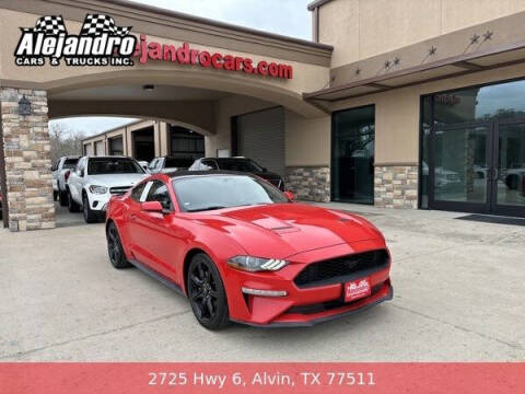 2019 Ford Mustang for sale at Alejandro Cars & Trucks Inc in Alvin TX