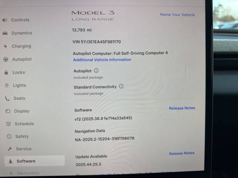 2025 Tesla Model 3 Long Range