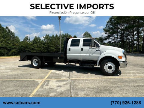 2010 Ford F-650 Super Duty for sale at SELECTIVE IMPORTS in Woodstock GA