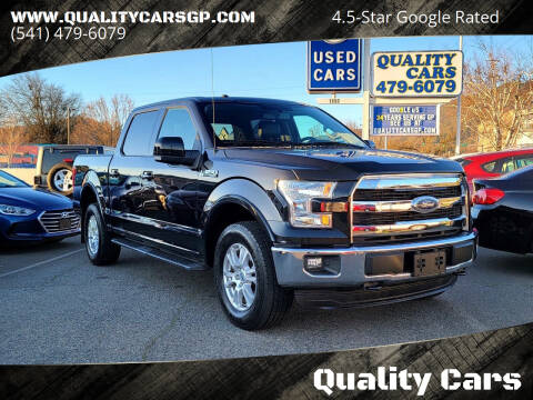 2015 Ford F-150 for sale at Quality Cars in Grants Pass OR