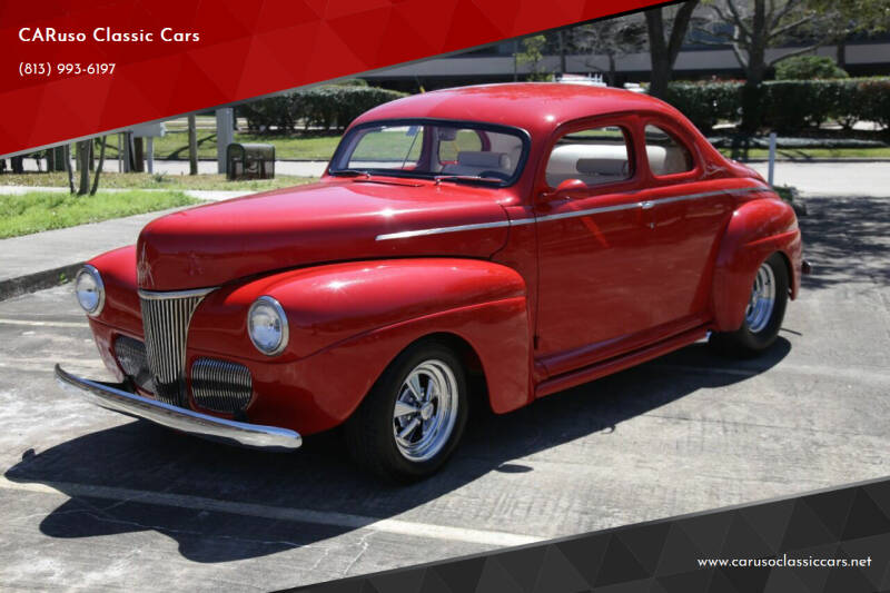 1941 Ford Deluxe for sale at CARuso Classic Cars in Tampa FL