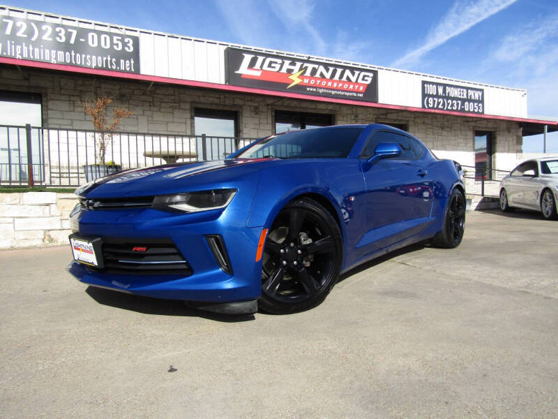 2018 Chevrolet Camaro for sale at Lightning Motorsports in Grand Prairie TX