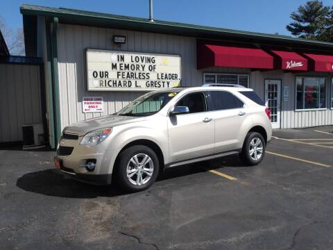 2010 Chevrolet Equinox for sale at GRESTY AUTO SALES in Loves Park IL