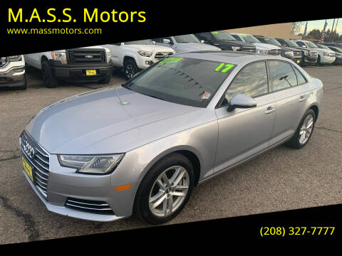 2017 Audi A4 for sale at M.A.S.S. Motors in Boise ID