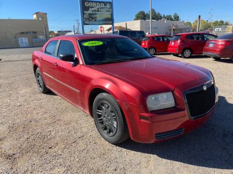 2007 Chrysler 300 for sale at Gordos Auto Sales in Deming NM