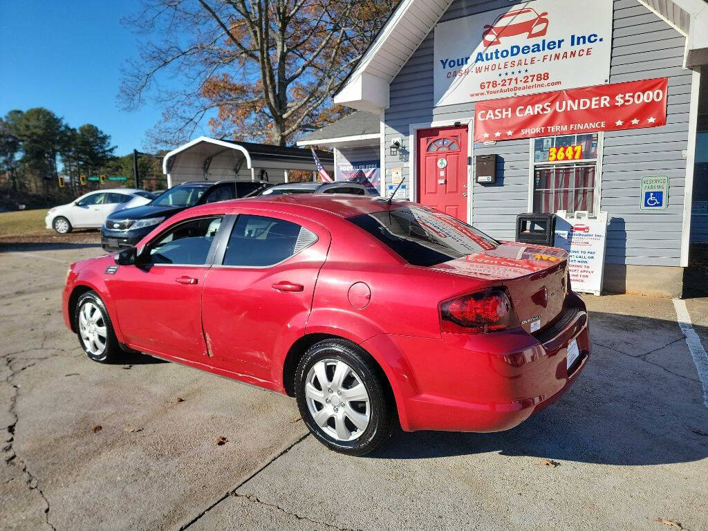 2013 Dodge Avenger for sale at Your Autodealer Inc in Mcdonough, GA