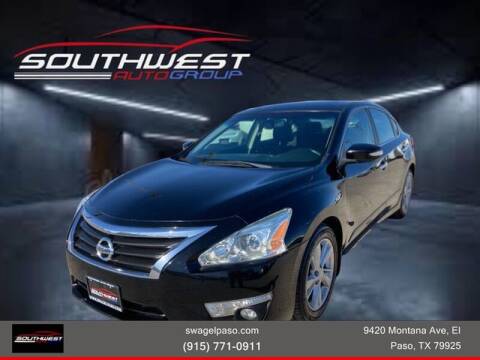 2014 Nissan Altima for sale at SOUTHWEST AUTO GROUP-EL PASO in El Paso TX
