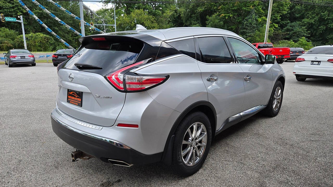 2018 Nissan Murano for sale at North Ridge Auto Center LLC in Madison, OH