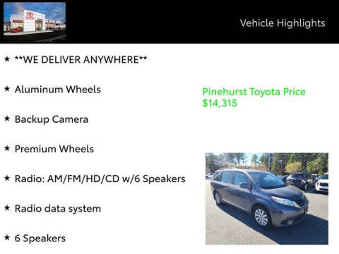 2017 Toyota Sienna LE 7-Passenger