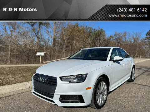 2018 Audi A4 for sale at R & R Motors in Waterford MI