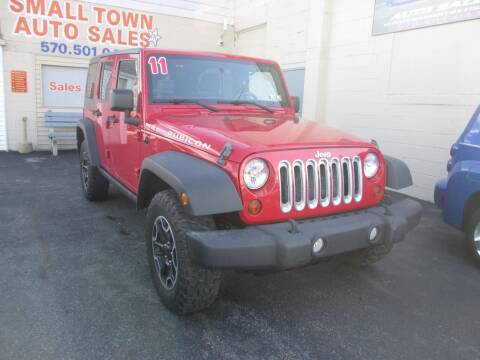 2011 Jeep Wrangler Unlimited for sale at Small Town Auto Sales in Hazleton PA