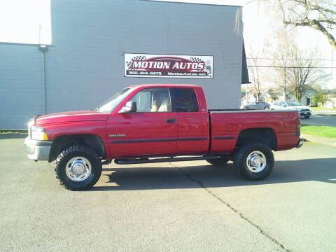 1998 Dodge Ram 2500 for sale at Motion Autos in Longview WA