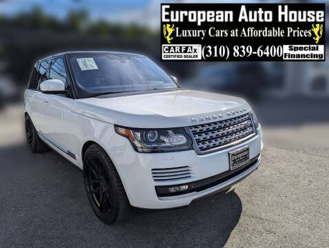2014 Land Rover Range Rover for sale at European Auto House in Los Angeles CA