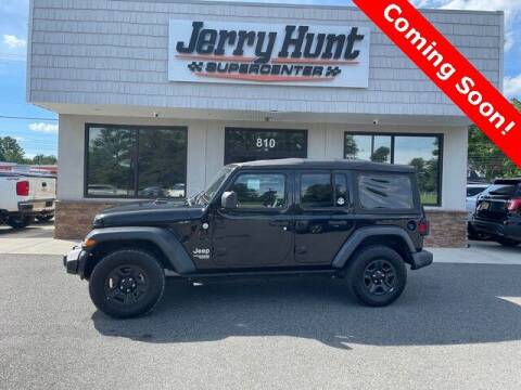 2018 Jeep Wrangler Unlimited for sale at Jerry Hunt Supercenter in Lexington NC