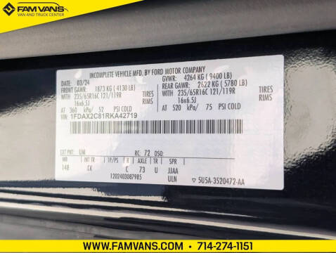 2024 Ford Transit