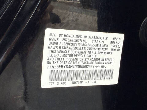 2016 Acura MDX SH-AWD w/Tech