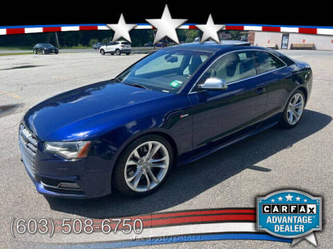 2014 Audi S5 for sale at J & E AUTOMALL in Pelham NH