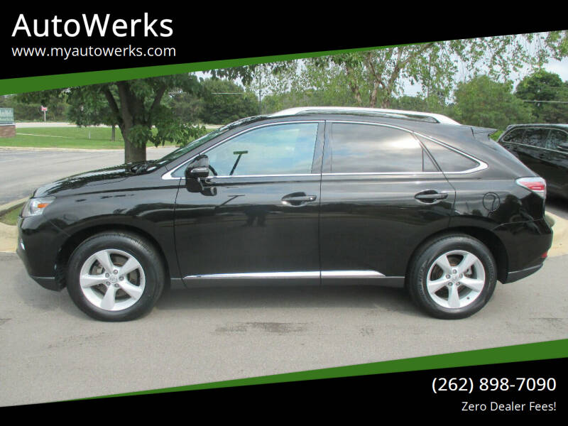 2013 Lexus RX 350 for sale at AutoWerks in Sturtevant WI