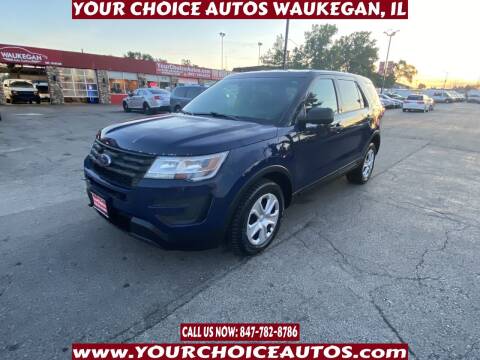 2016 Ford Explorer for sale at Your Choice Autos - Waukegan in Waukegan IL