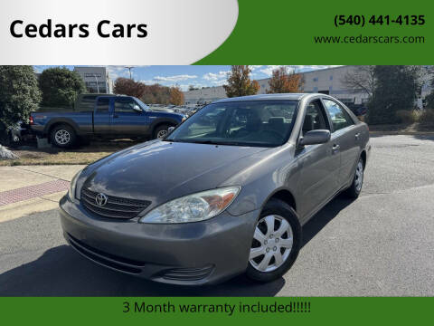 2004 Toyota Camry LE