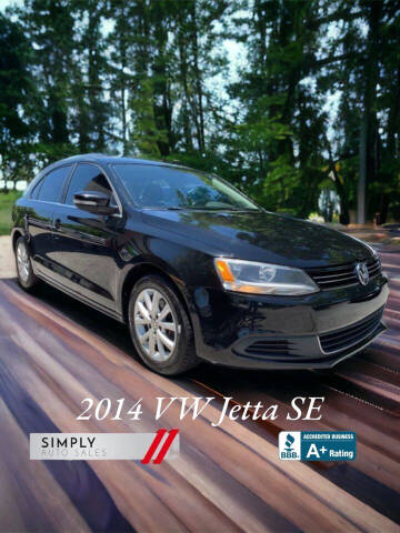 2014 Volkswagen Jetta for sale at Simply Auto Sales in Palm Beach Gardens FL