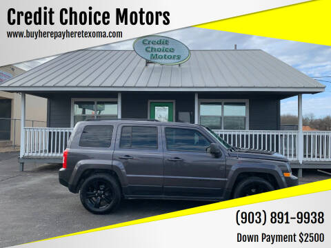 2015 Jeep Patriot for sale at Credit Choice Motors in Sherman TX